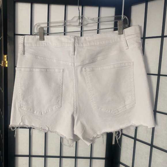 Express 90's High Risee Distressed Shorts - Picture 7 of 15